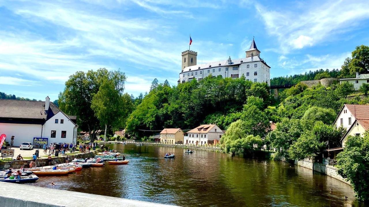 Apartmany Rosenberg Rozmberk Nad Vltavou Bagian luar foto