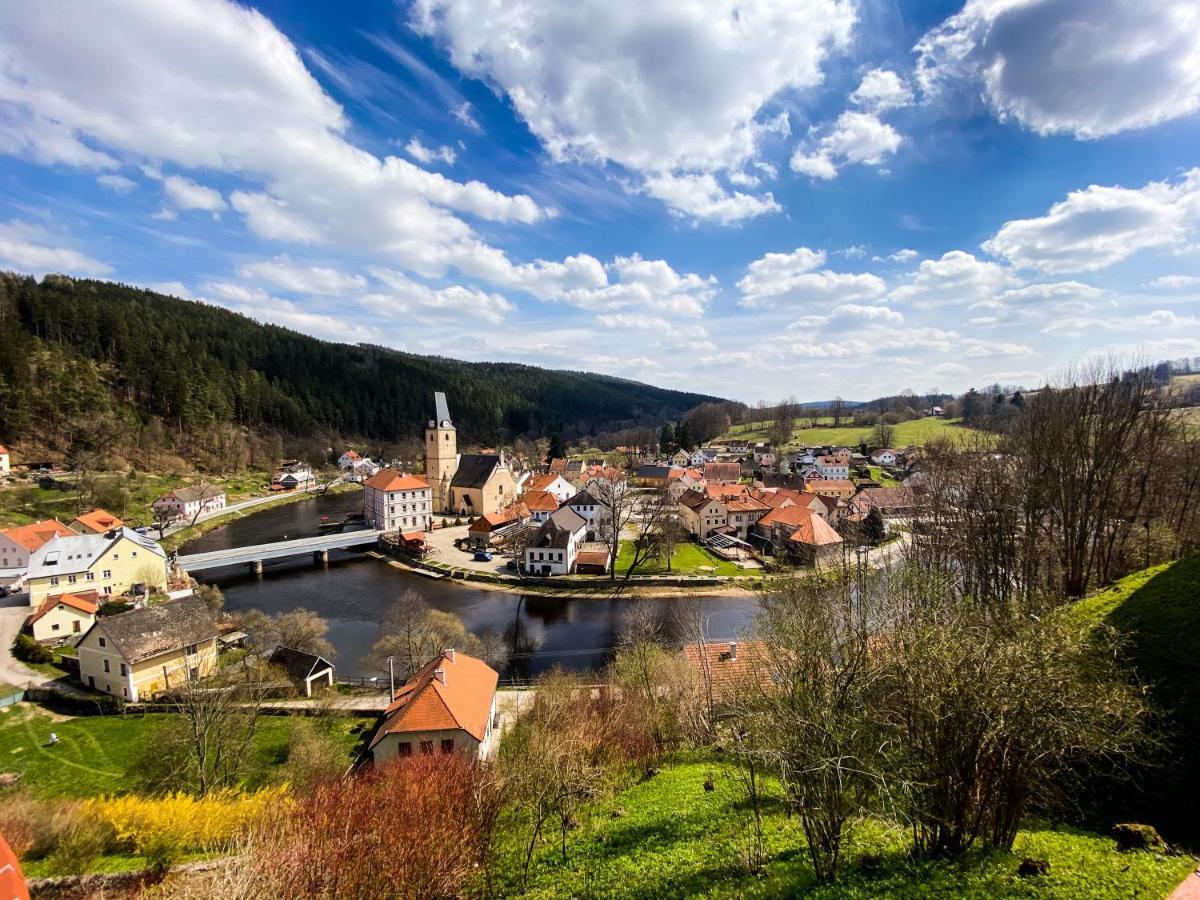 Apartmany Rosenberg Rozmberk Nad Vltavou Bagian luar foto