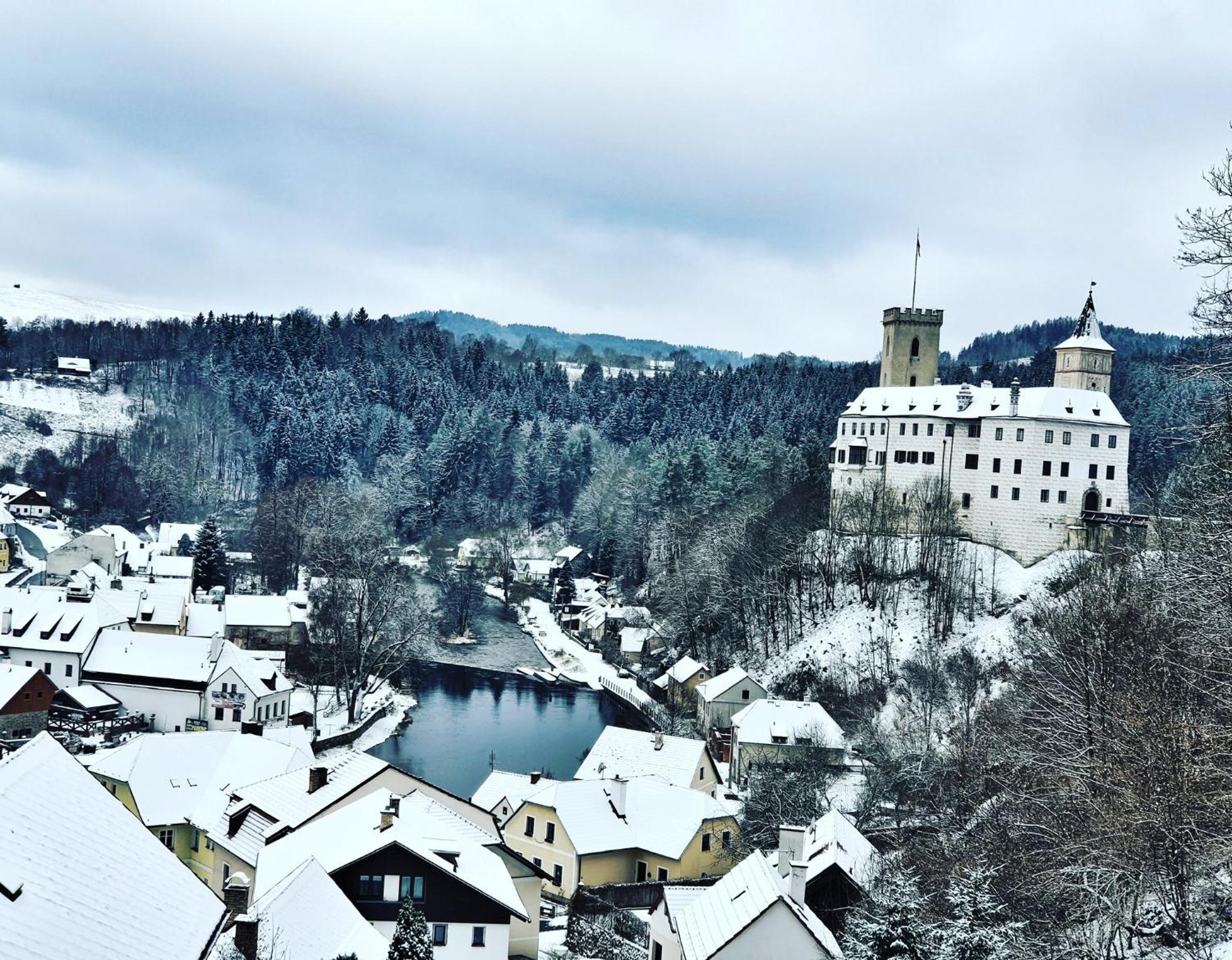 Apartmany Rosenberg Rozmberk Nad Vltavou Bagian luar foto